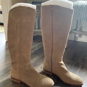 Sole Society Suede Tall Boots